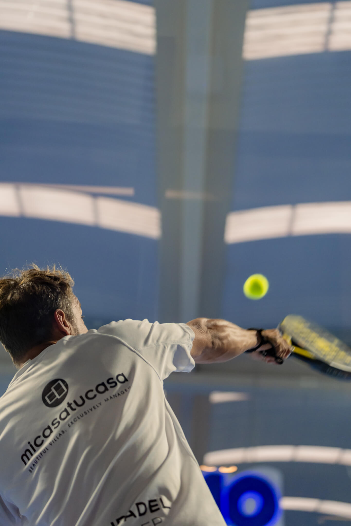 Padel lesson in Mallorca with a verified MOVEO COACH